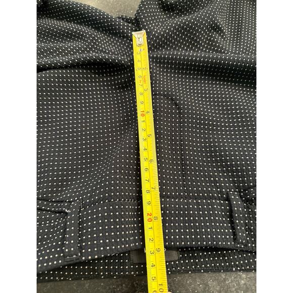 White House Black Market Black Dobby slim ankle pant 2Long - Picture 10 of 11